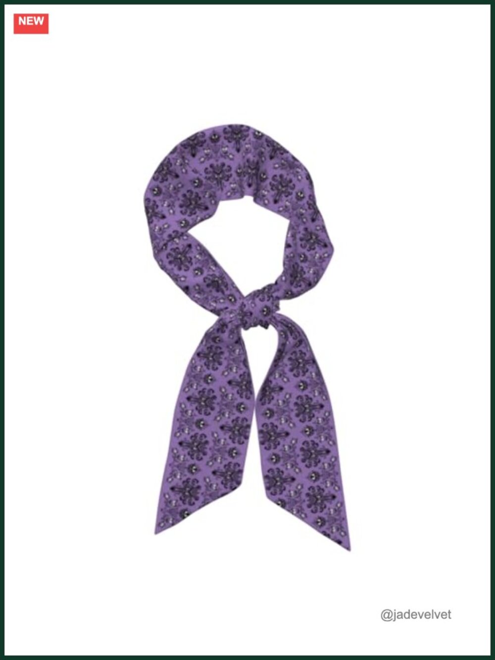 Silky Polyester Neck Scarf for Women - Fashion Head Scarf, Hair Bandana,